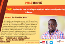 Explainer on misuse of pesticides in Kenya.