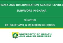 Expert opinion on Stigma and Discrimination Against COVID-19 Survivors in Ghana